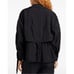 Cinq A Sept Emmeline Drawstring-Waist Woven Nylon Jacket Relaxed Glam Black XS