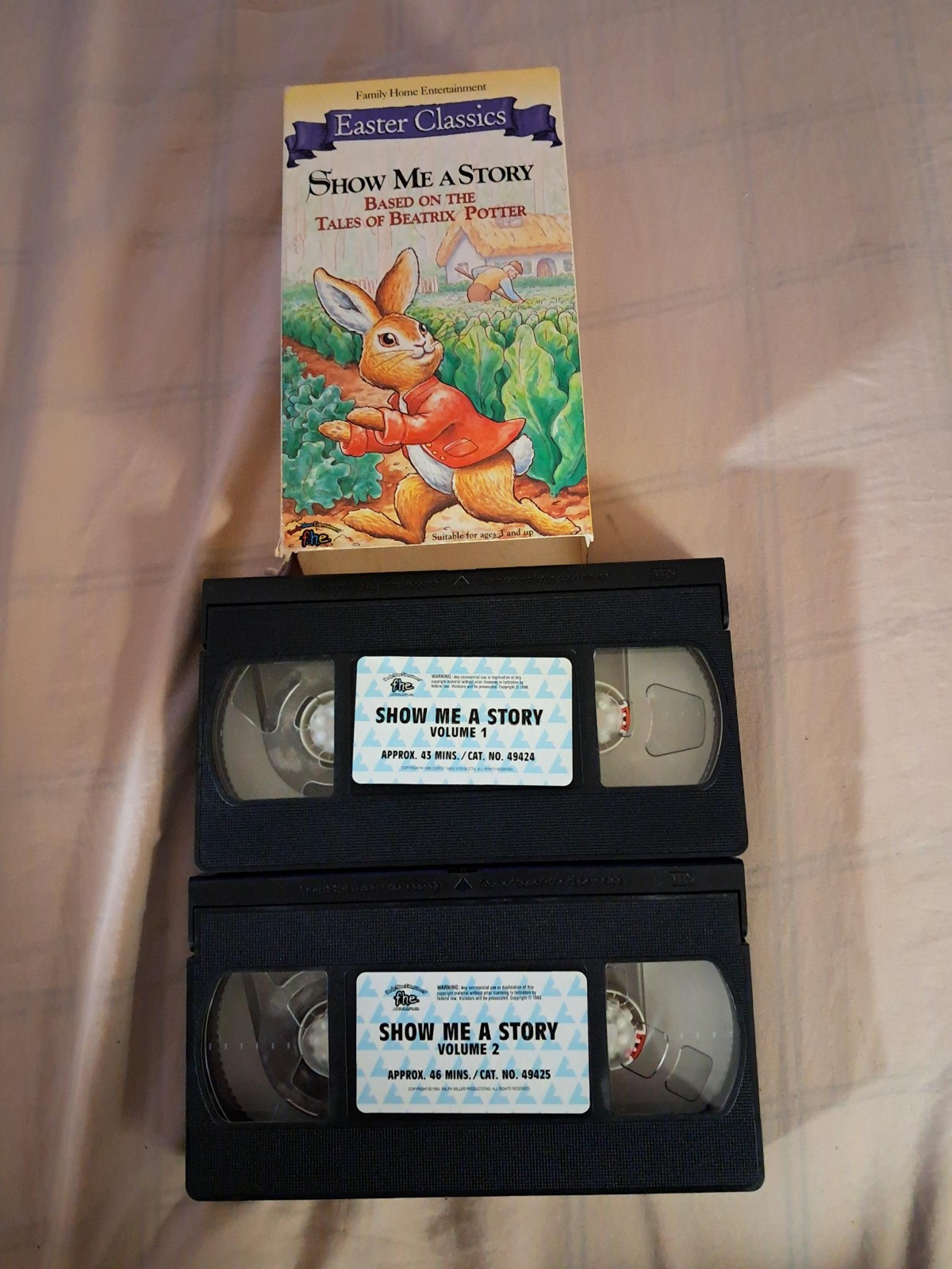 1998 Easter Classics show me a story based on tale of Beatrix Potter double VHS