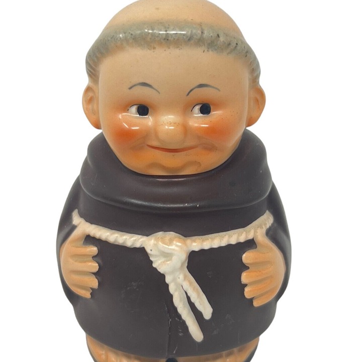 Goebel Friar Tuck Monk Bank Figurine SD 29 Coin Piggy Penny Bank No Key