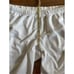 Nike womens pull on track pants white & yellow size large
