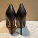 LK Bennett Stiletto Open Toe Leather Heels Size 39 (US 8.5)