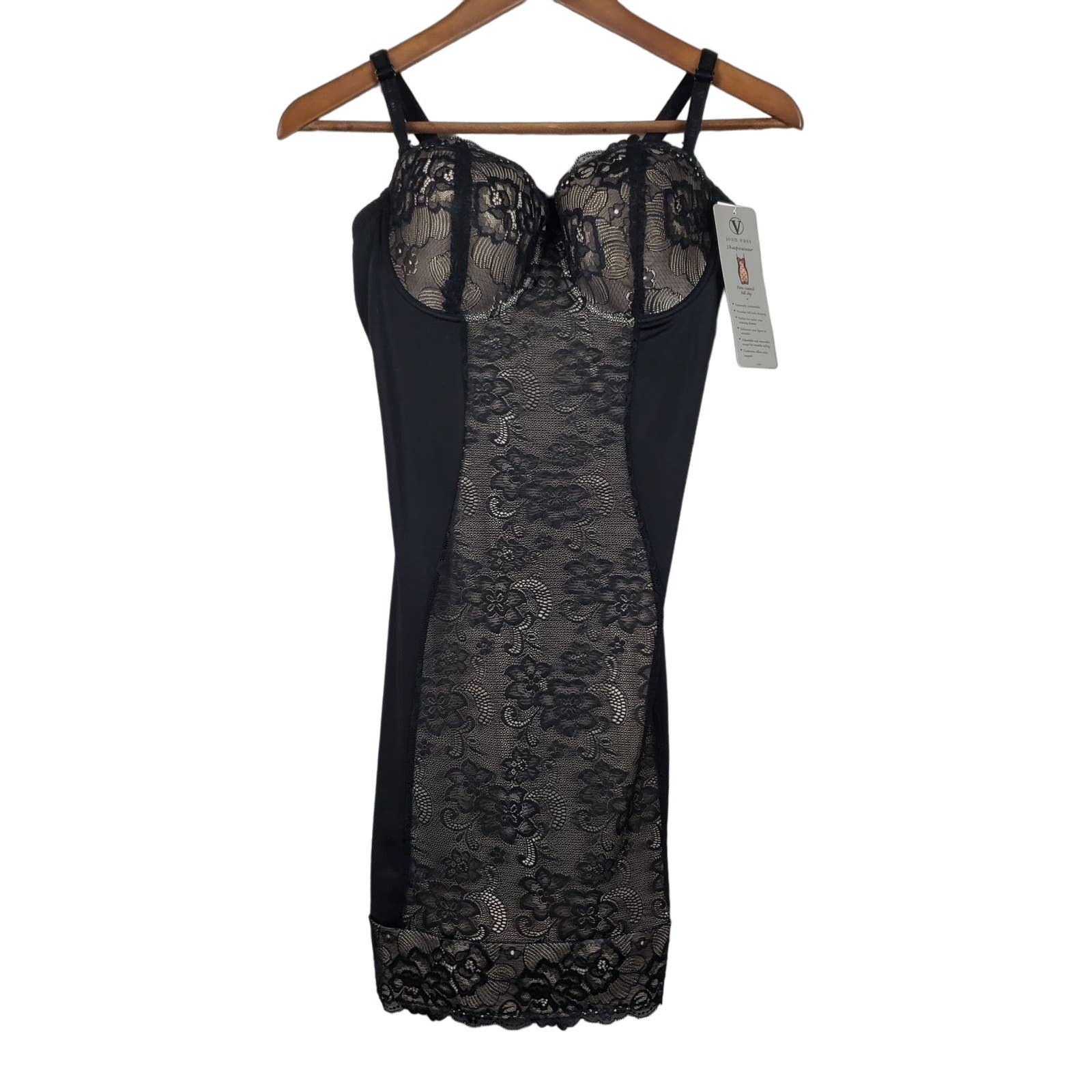 NEW! Joan Vass Slip Shapewear - L