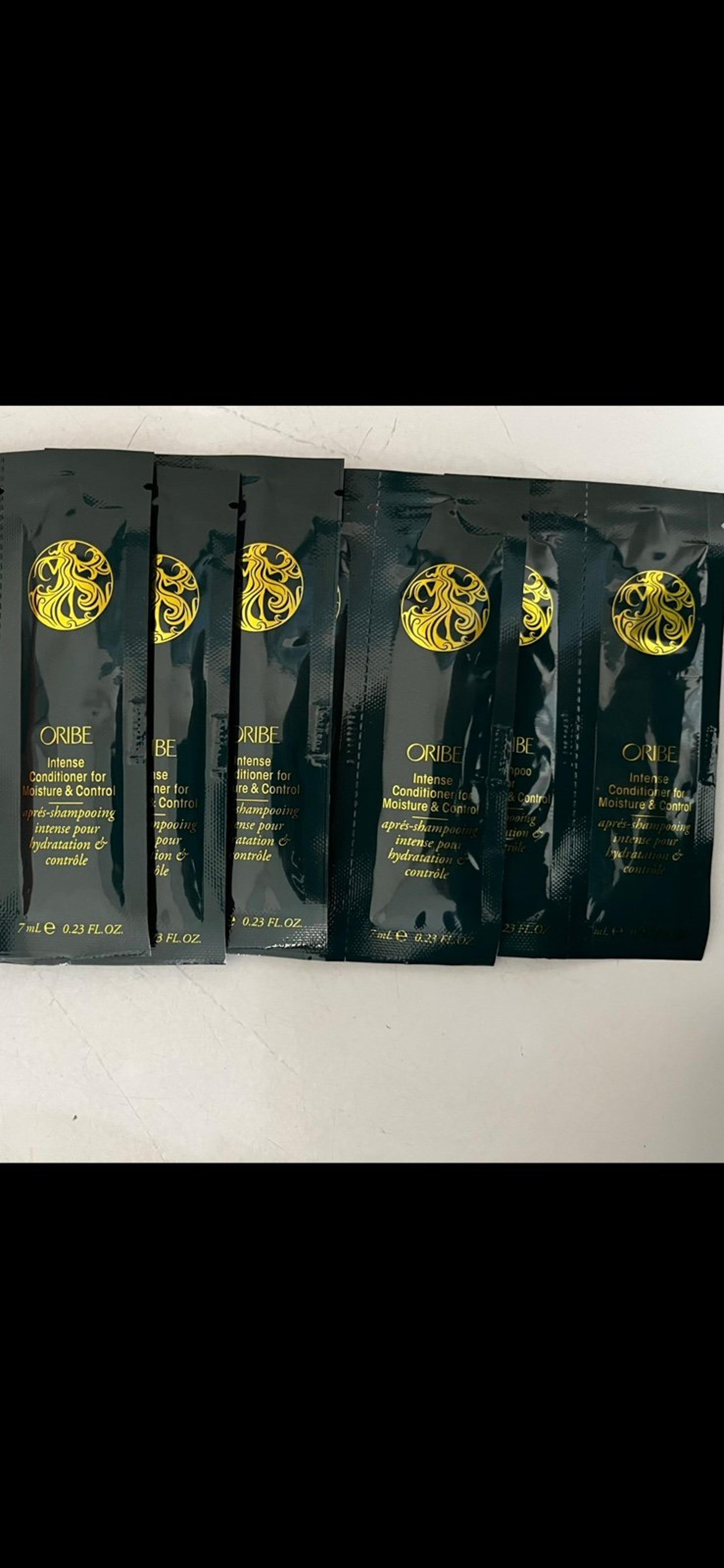 Oribe Moisture & Control Shampoo & Conditioner samples