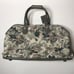 VINTAGE Atlantic Brocade Tapestry Green Floral Carry On Bag Luggage Dual Handle