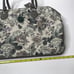VINTAGE Atlantic Brocade Tapestry Green Floral Carry On Bag Luggage Dual Handle
