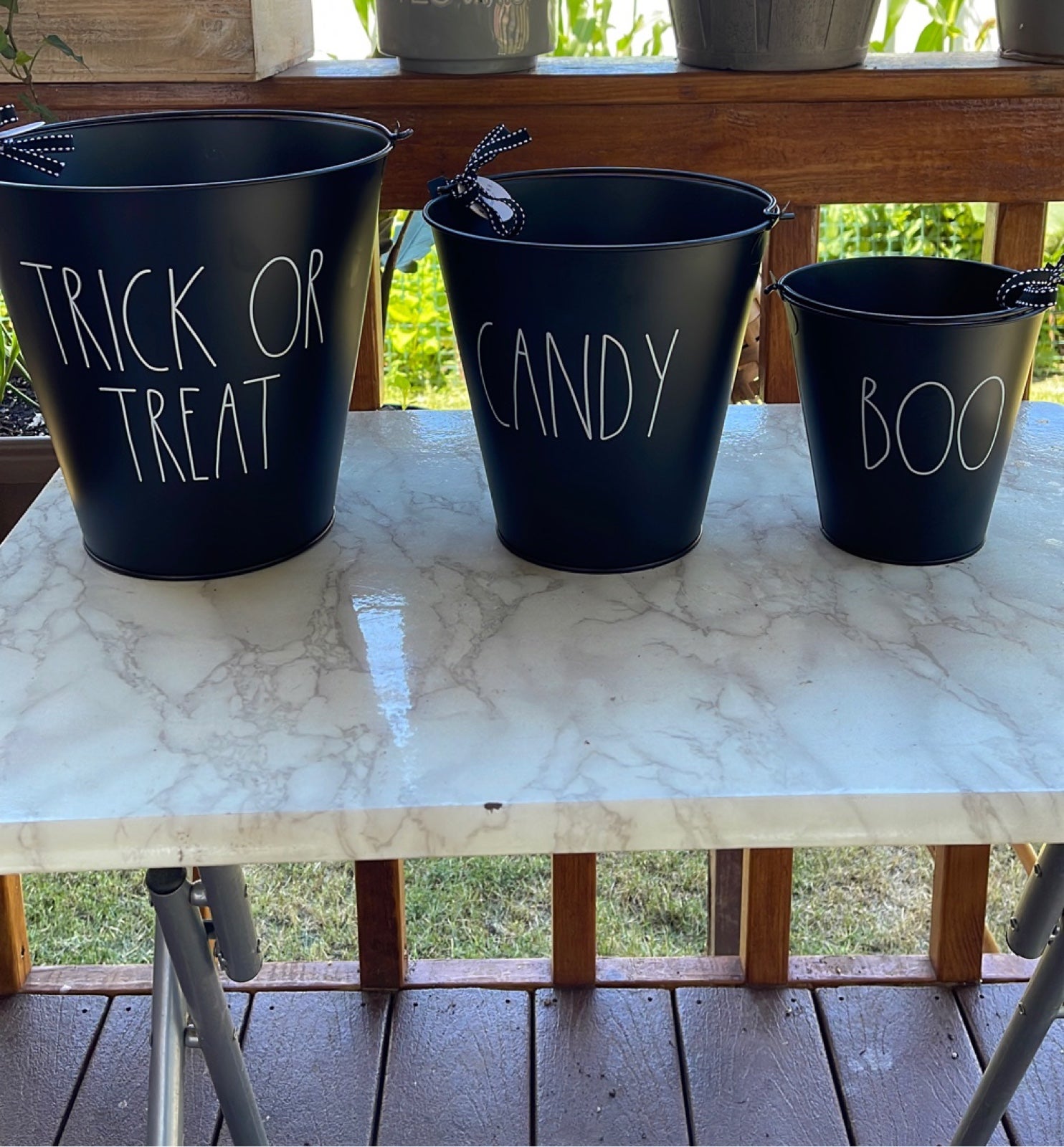 Rae Dunn halloween Tins