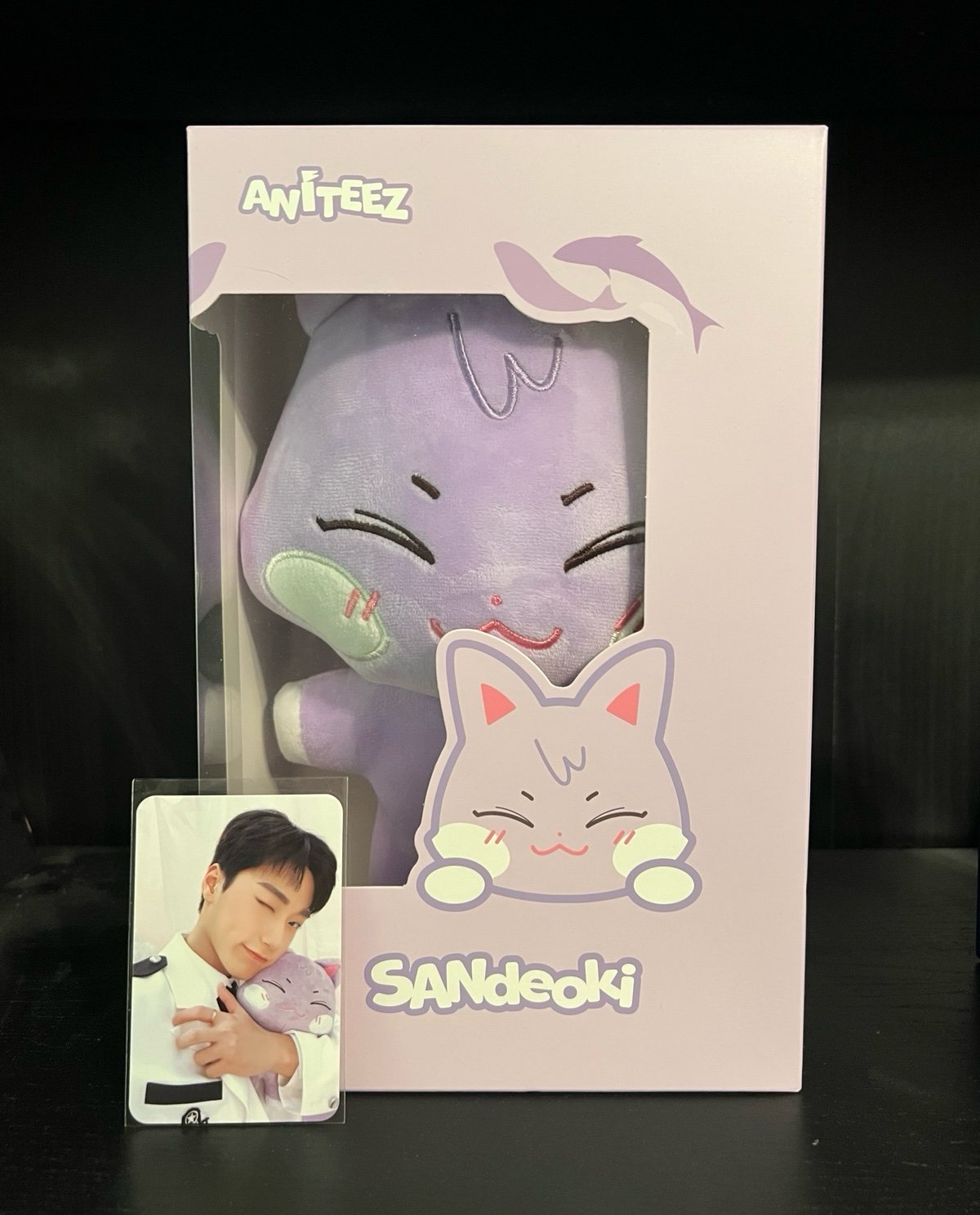 New ATEEZ ANITEEZ Pop Up in Illusion SANdeoki San Plush Doll