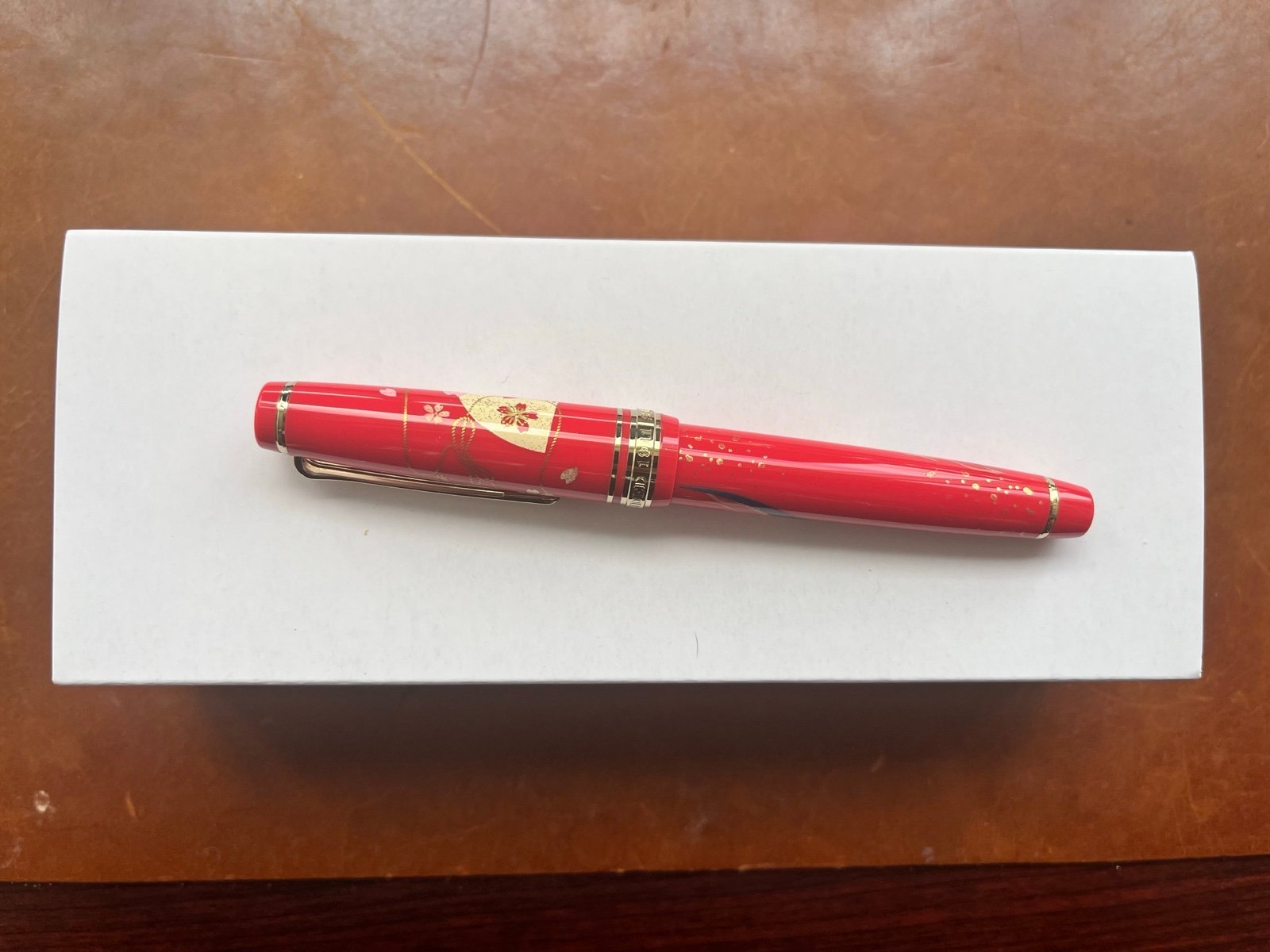 Sailor Pro Gear Slim Fountain Pen Kimono Prosperity Medium NWOT Limited Edition