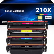 210X Toner Cartridges 4 Pack