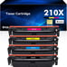 210X Toner Cartridges 4 Pack
