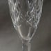 Waterford Avoca Champagne Flute Toasting Glass (7 3/8 tall) EXCELLENT!