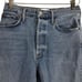 Agolde Women's Riley Jeans Button Fly High Waist Cropped Organic Cotton Sz 26