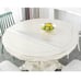 26” Clear Frosted Table Round