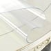 26” Clear Frosted Table Round