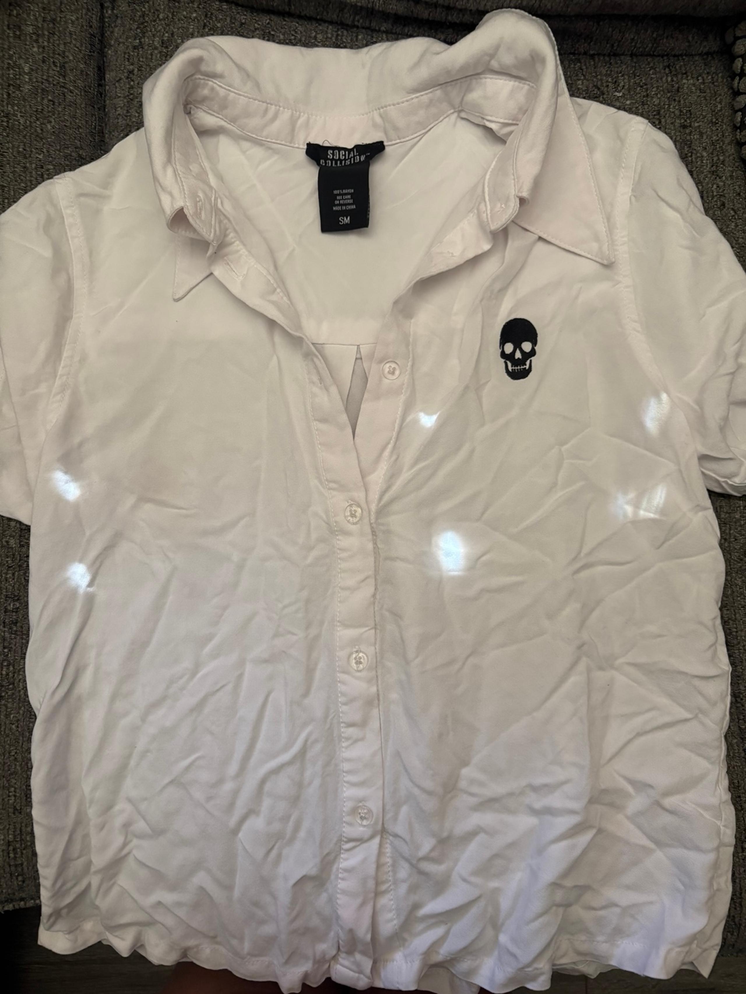 Hot topic social collision shirt