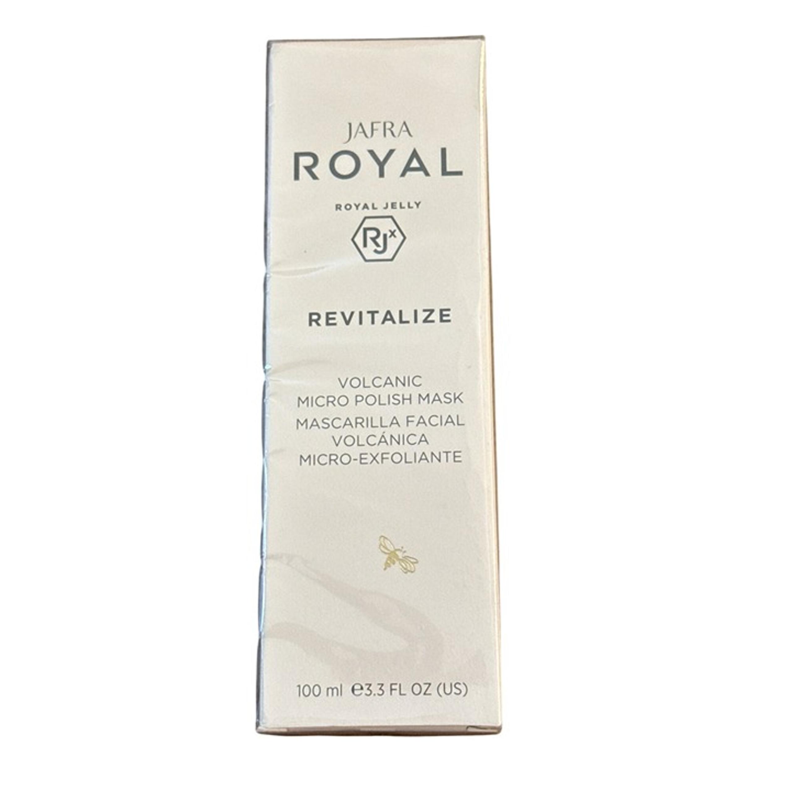 Jafra Royal Jelly Volcanic Micro Polish Mask 100ml Revitalize Skin Care Exfolian