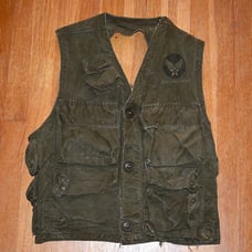 US WWII Army Air Force Type C-1 Emergency Sustenance Survival Vest Pilots