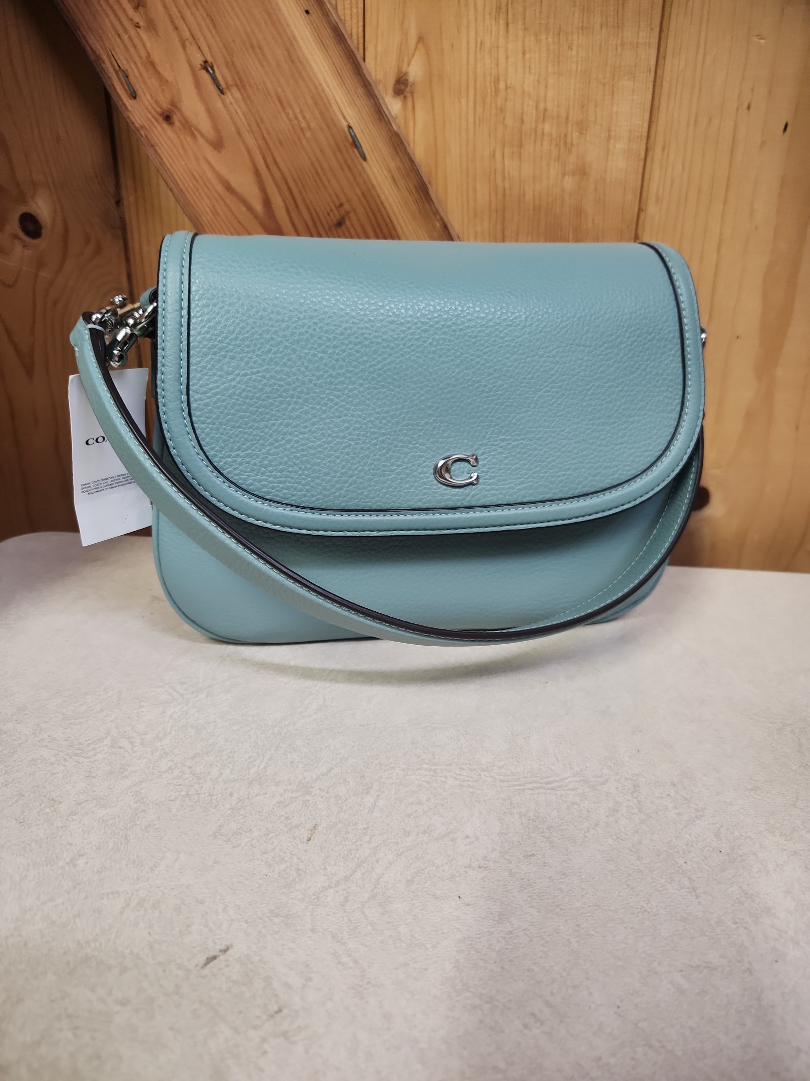 Coach Legacy Shoulder Bag CU099 LH/Aquamarine NWT SOLD OUT!!