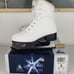 Jackson Sz 3 Ultima SoftSkate White Figure Skates Fleece GS181 FL Youth Misses