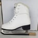 Jackson Sz 3 Ultima SoftSkate White Figure Skates Fleece GS181 FL Youth Misses