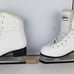 Jackson Sz 3 Ultima SoftSkate White Figure Skates Fleece GS181 FL Youth Misses