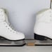 Jackson Sz 3 Ultima SoftSkate White Figure Skates Fleece GS181 FL Youth Misses