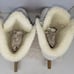 Jackson Sz 3 Ultima SoftSkate White Figure Skates Fleece GS181 FL Youth Misses