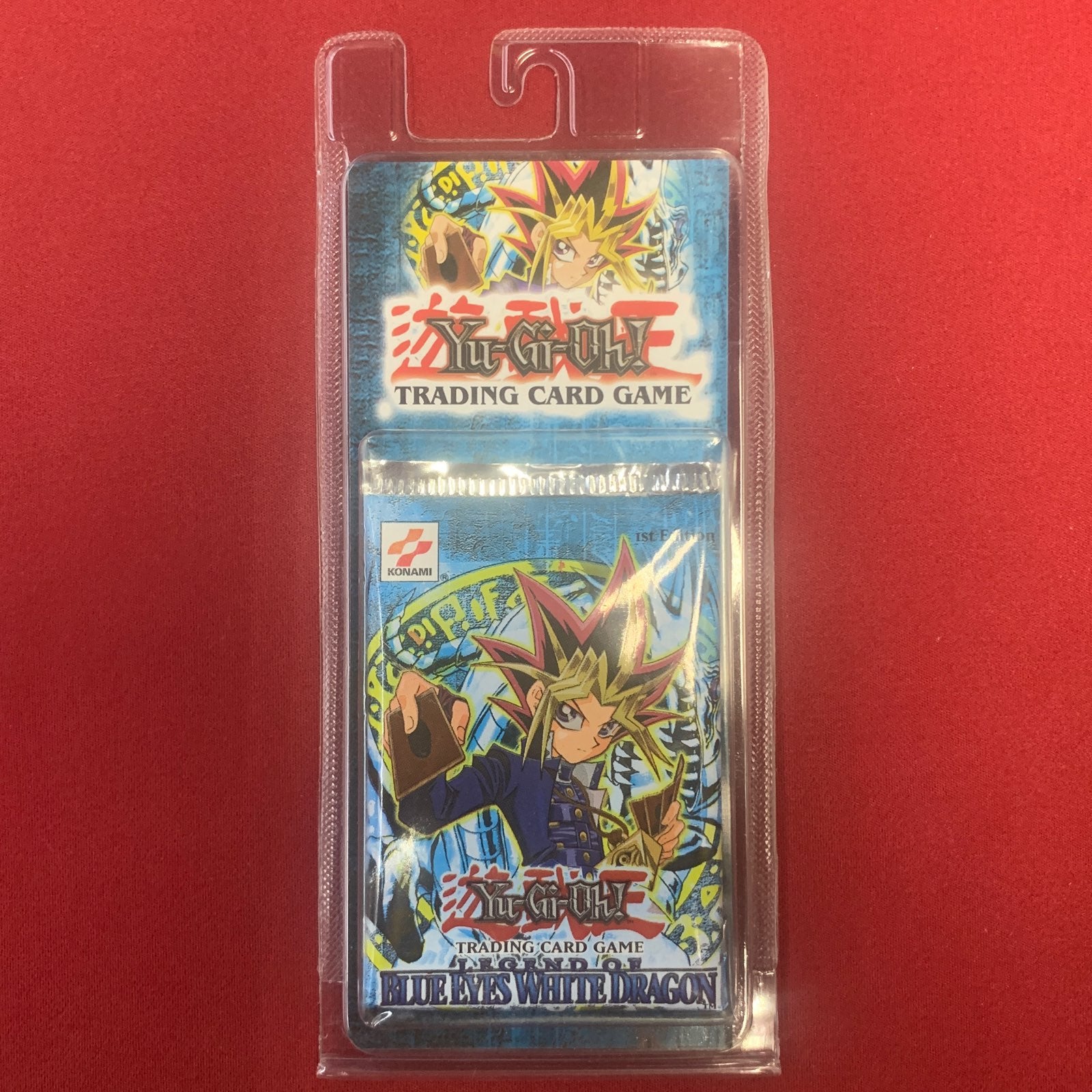 Yu-gi-oh! LOB Legend of Blue Eyes White Dragon 1st edition Blister/Booster Pack