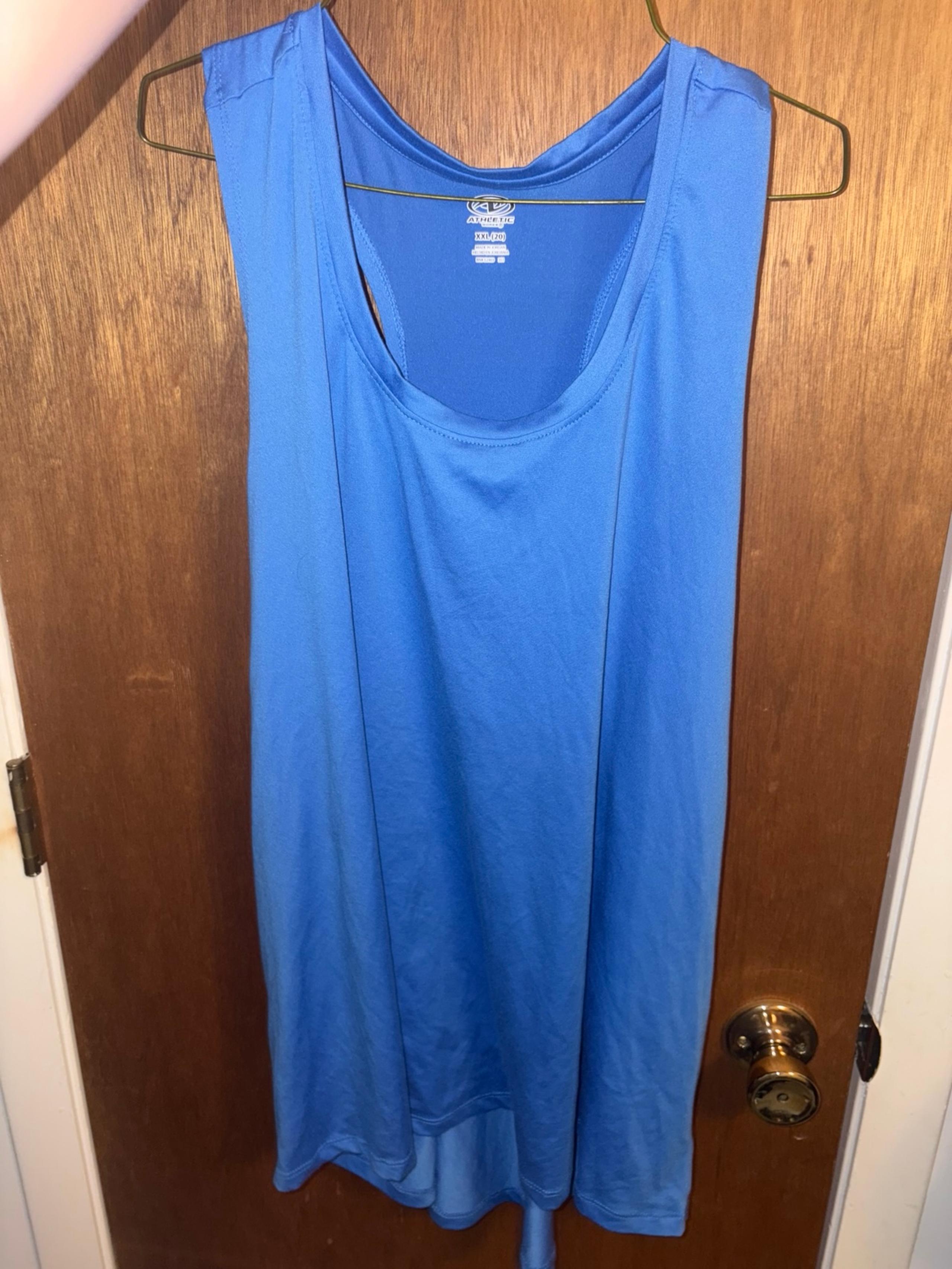 Athletic Works Blue Tank Top