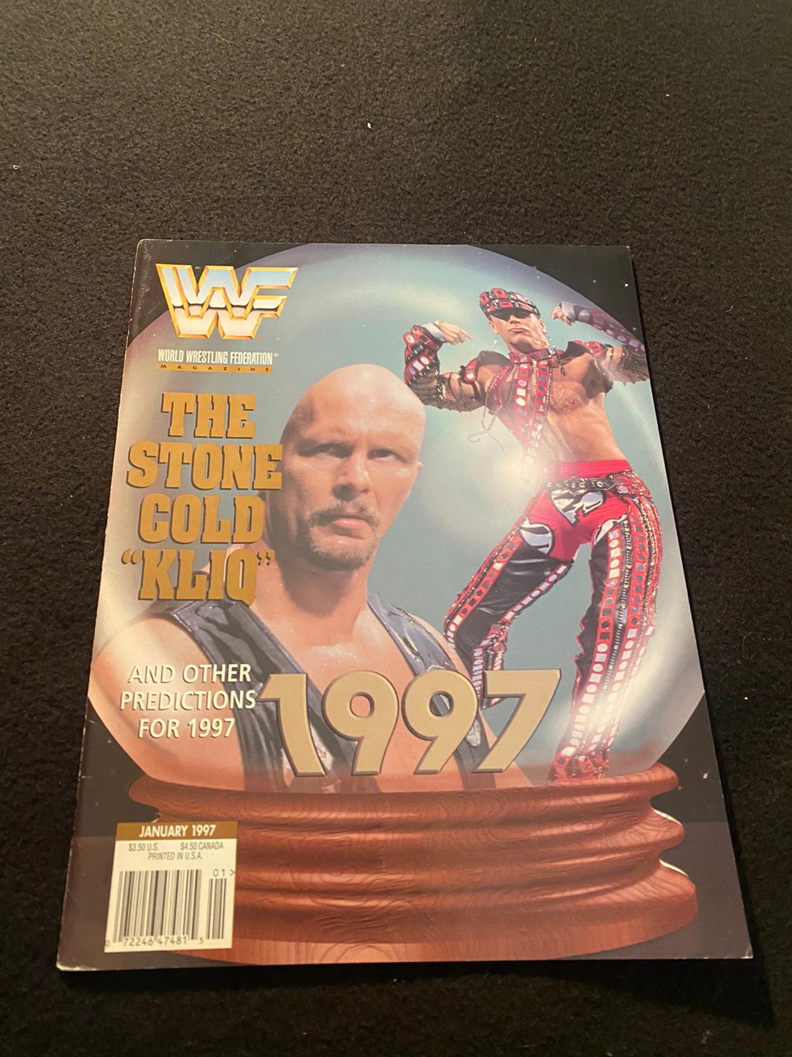 WWF WWE Magazine January 1997