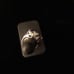 Sterling Silver Flower CZ RING SZ 6