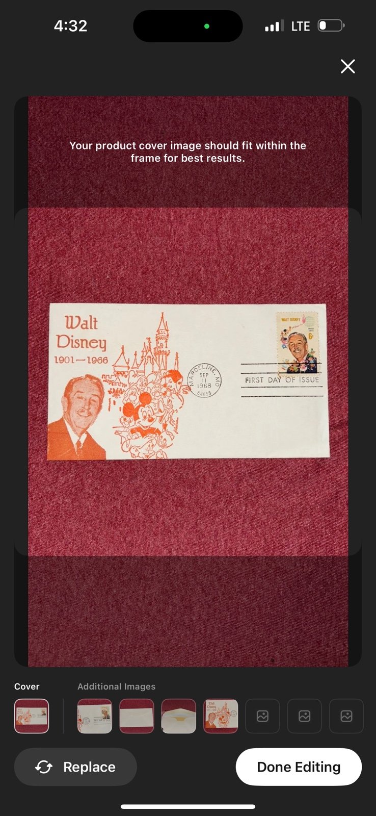 Disney Envelope