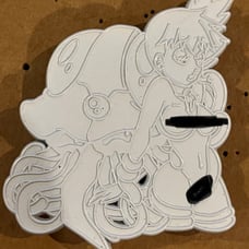 Very Rare Opal Lewd Misty Enamel Pin