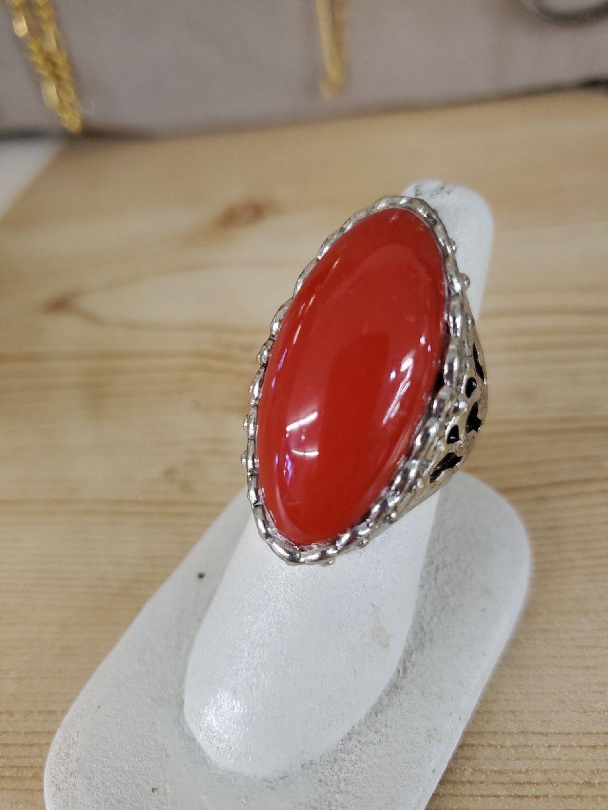 Big Red stone Ring