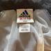 Men's Adidas Navy Blue and Red Jacket with Roll Up Hood. Size M