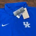 Nike Dri-FIT Kentucky Wildcats NCAA College Polo DZ8498-480 Mens Size XL