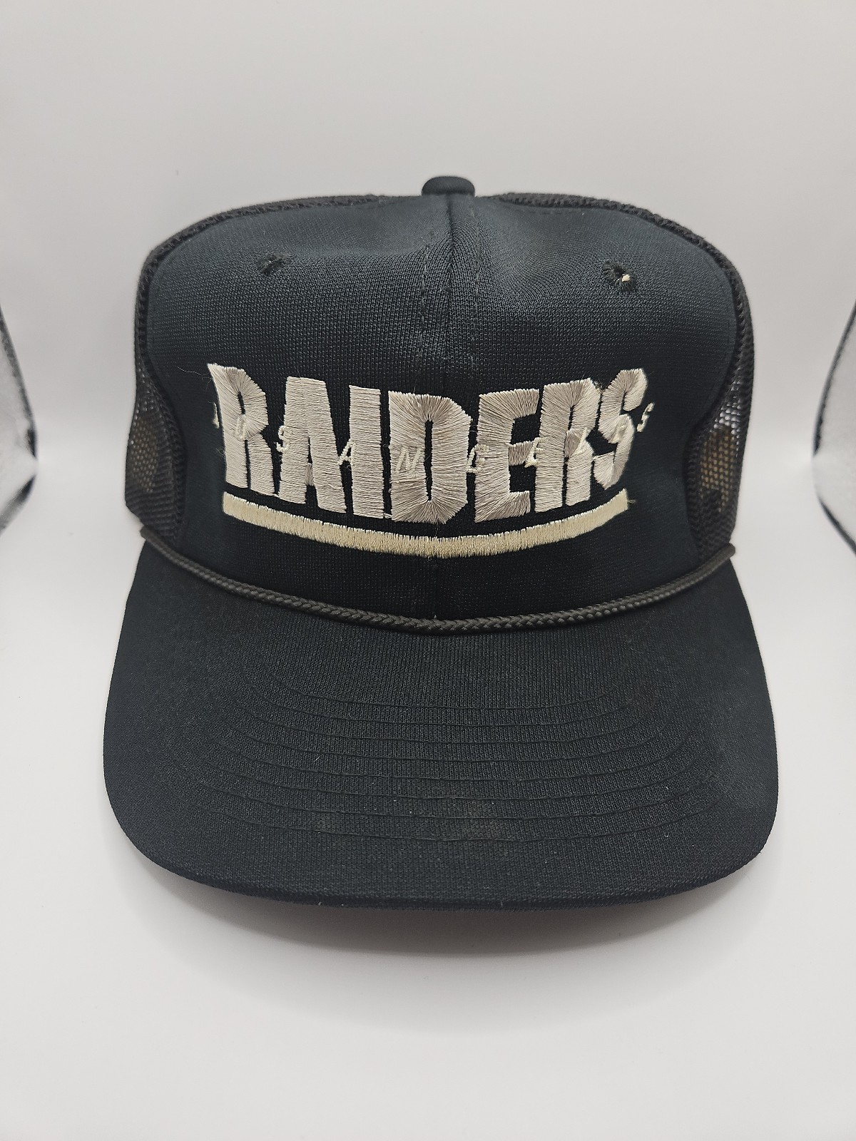 Vintage NFL Los Angeles Raiders Sports Specialties Mesh Snapback Hat