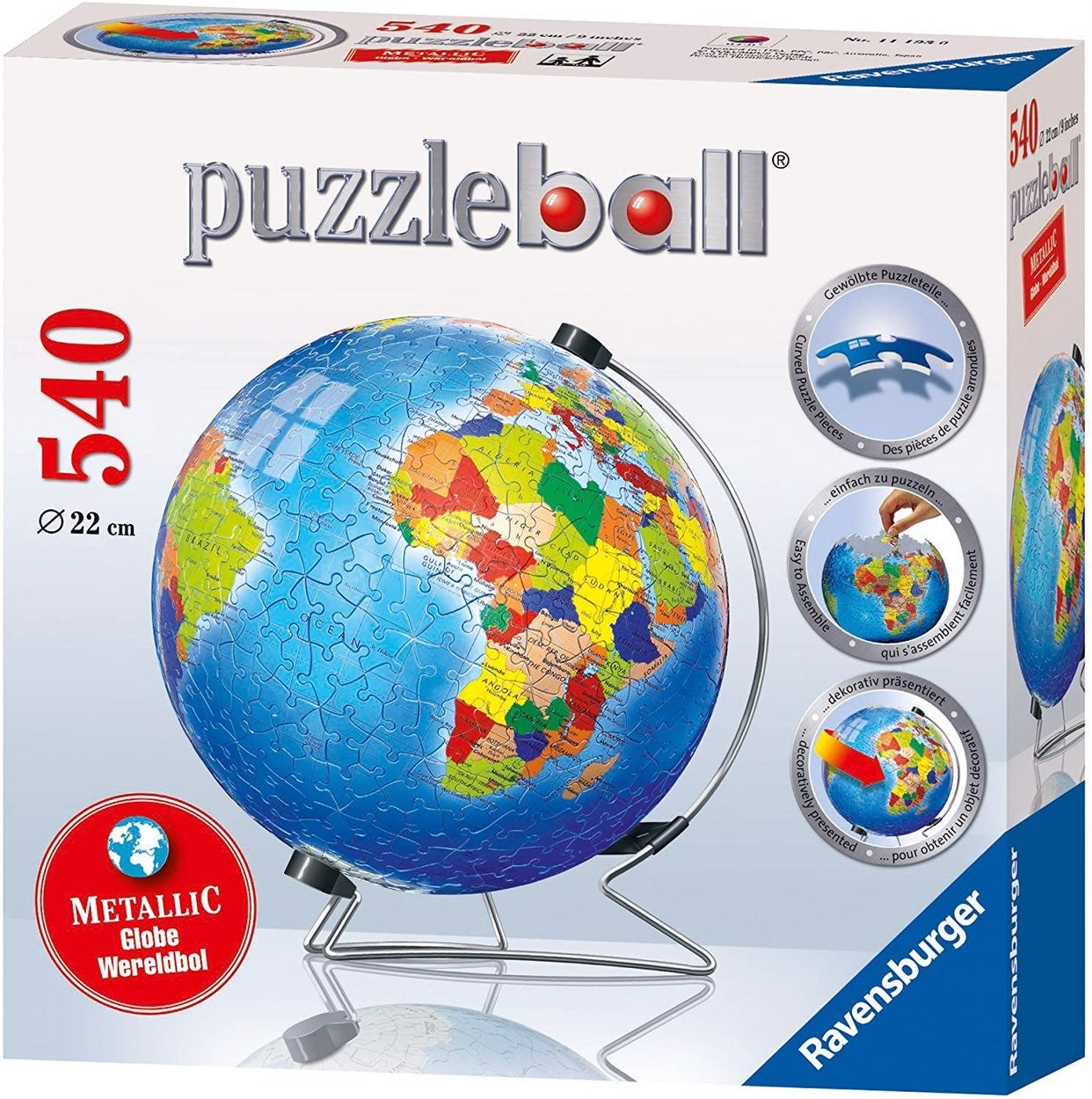 Ravensburger 540 pc Puzzle Ball Globe