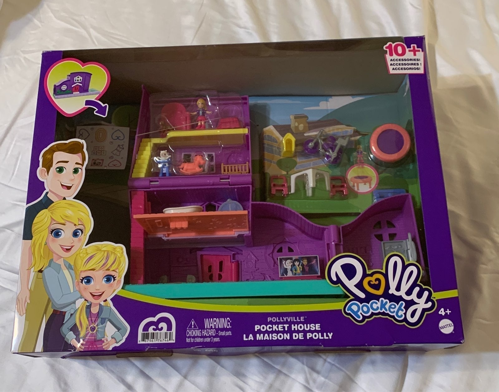 Pollyville Pocket House Playset