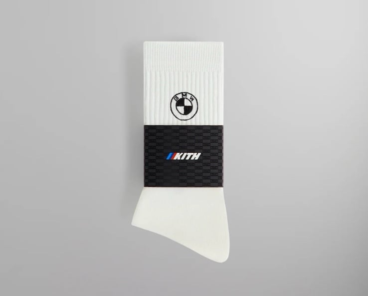 Kith for BMW rondel crew socks brand new