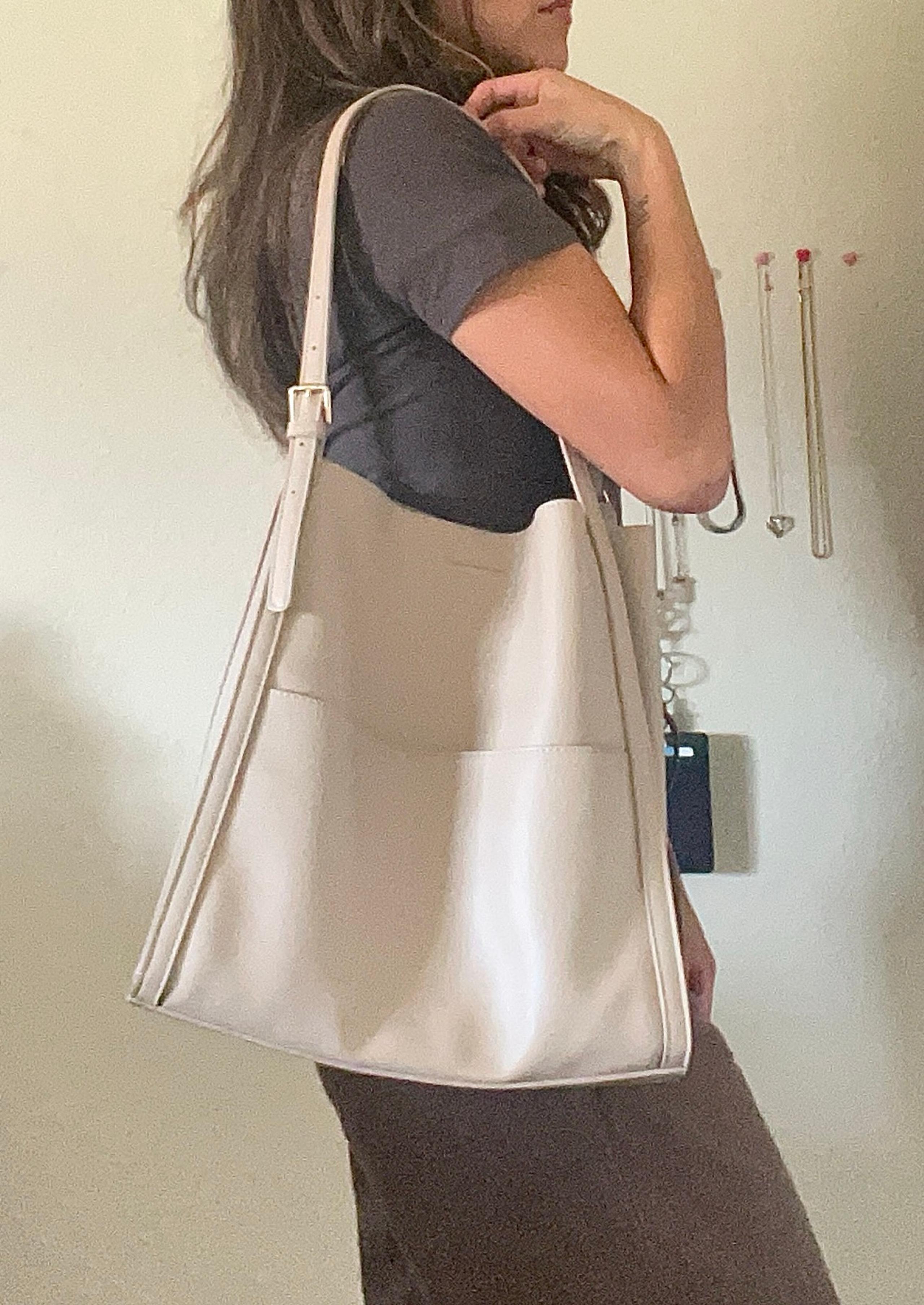 Antik Kraft Beige Shoulder Bag