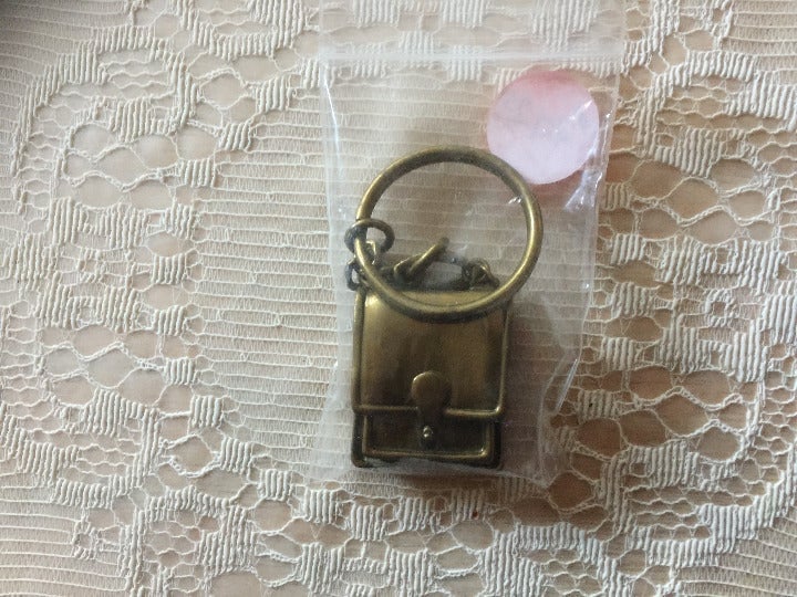 NWOT COACH MESSENGER BAG KEY CHAIN