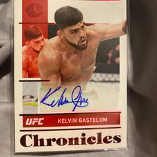 Kelvin gastelum 2022 autograph