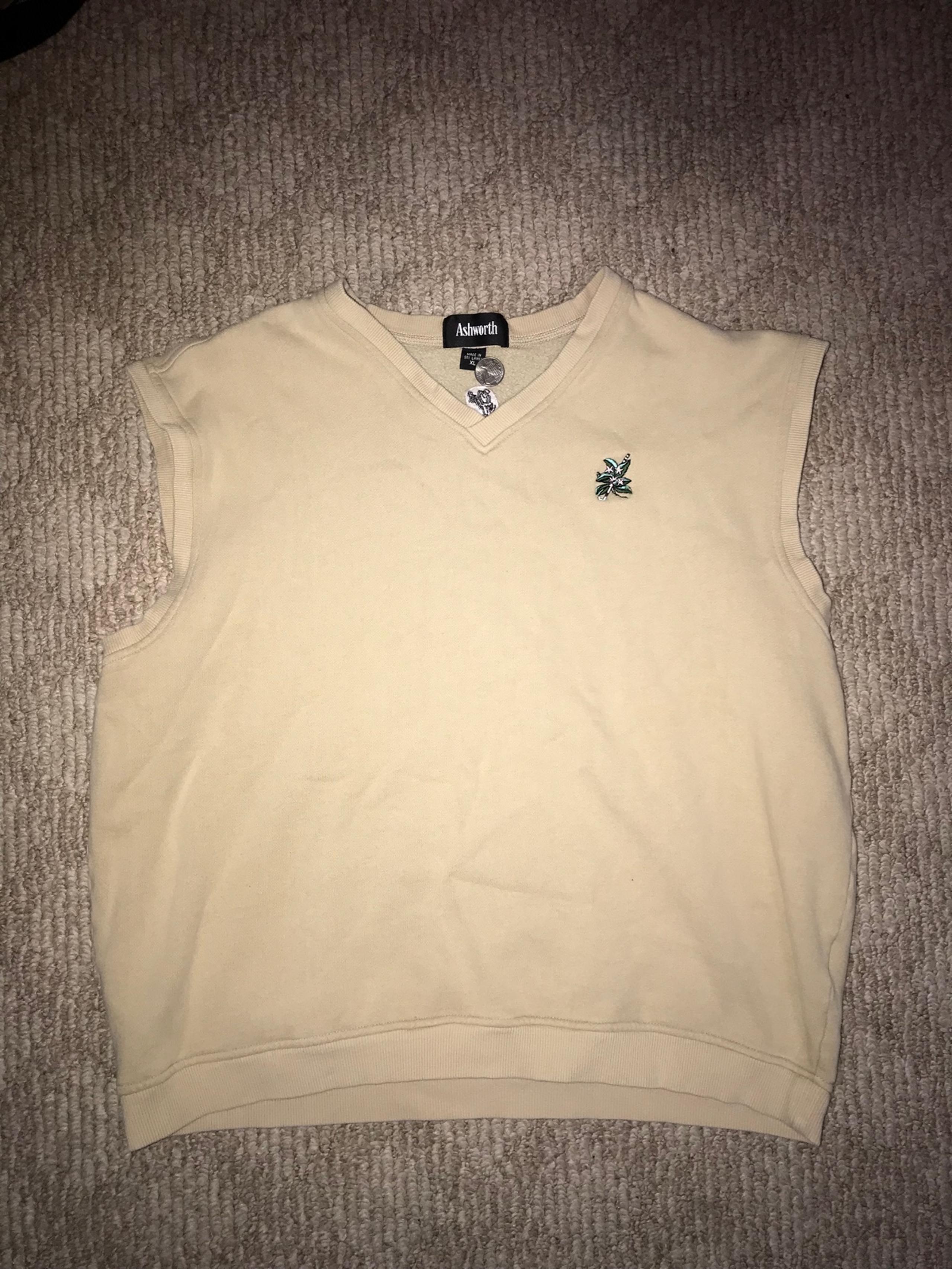 Vintage ashworth golf vest