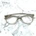 OTIS+GREY OG 20214 Eyeglasses CR/BR Crystal Brown Cat Eye Round Frames 53-15-135