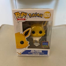 JOLTEON #628 DIAMOND GLITTER FUNKO 2021 WONDROUS CONVENTION LIMITED EDITION