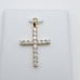 14K Gold Plated Cubic Zircon Pendant, INUS1BR008