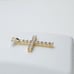 14K Gold Plated Cubic Zircon Pendant, INUS1BR008