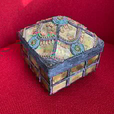 Mary Frances Beaded Treasure-Jewelry Box