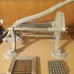 Restaurant Quality French Fry Cutter with Suction Cup Base 2 Sets of Blades